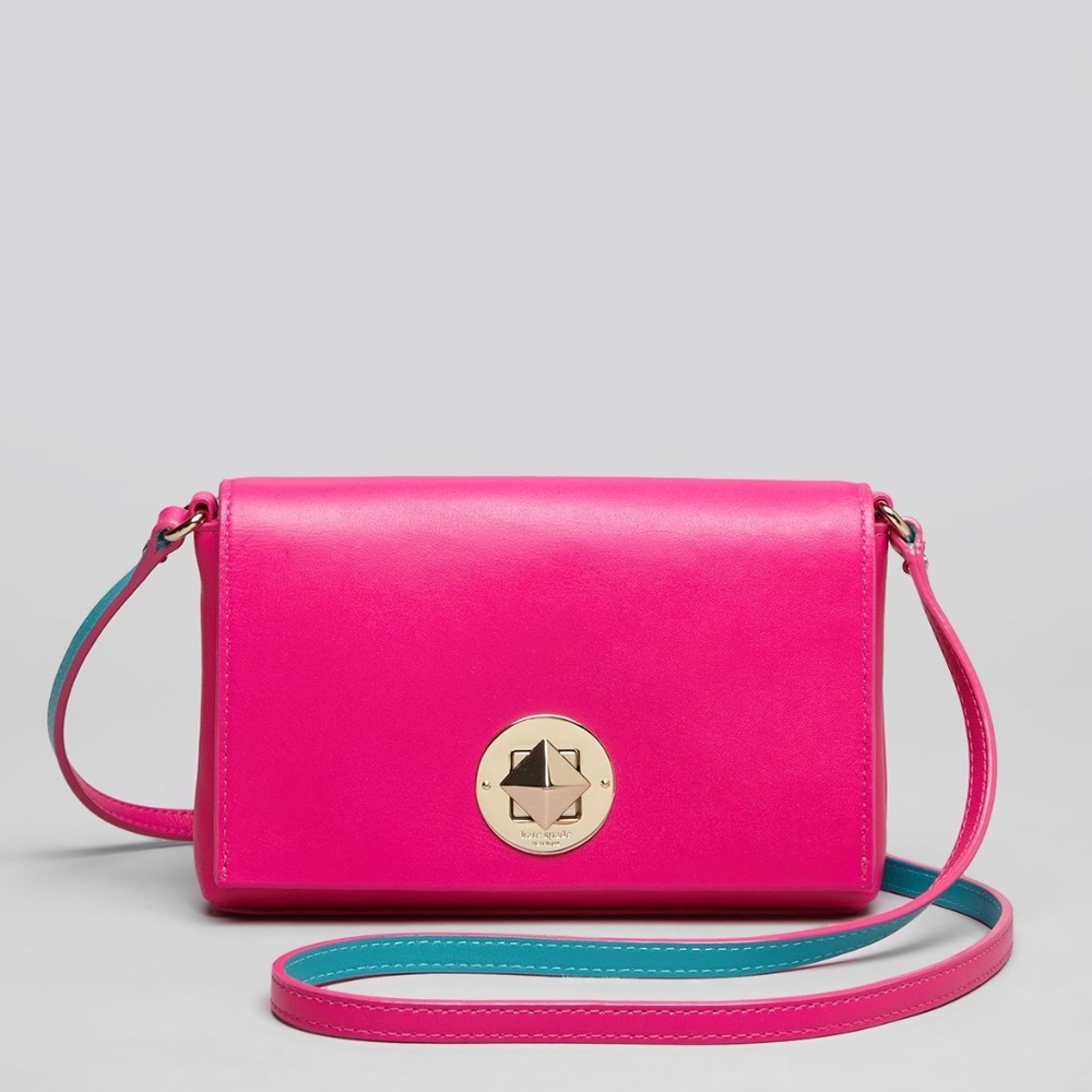 Kate Spade Bright Pink Cross body Bag Purse